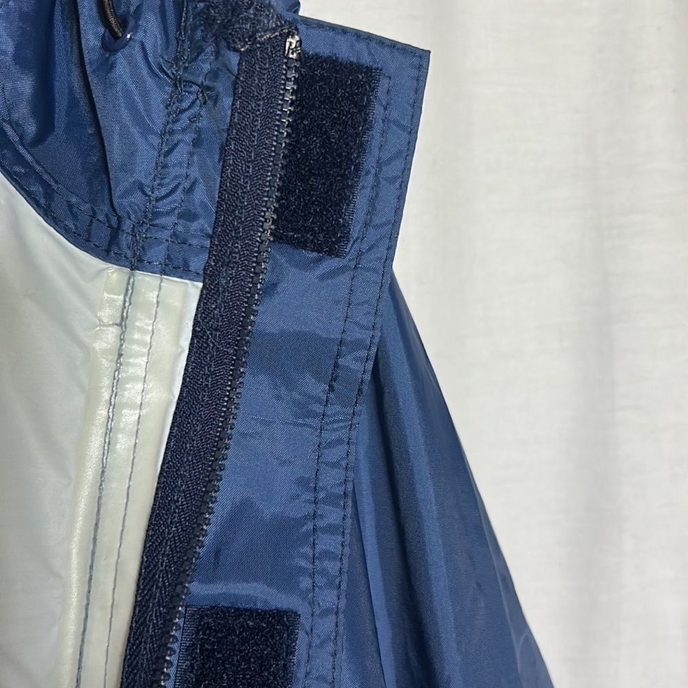 Genuine Hodgman Navy Blue Rain Jacket Coat Windbreaker - Picture 4 of 4